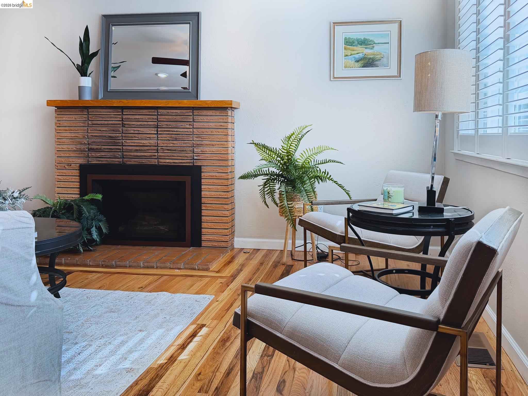 1732 Fernando Street Seaside, CA 93955 - Photo 6 of 53 Living room featuring light wood-style floors and a fireplace