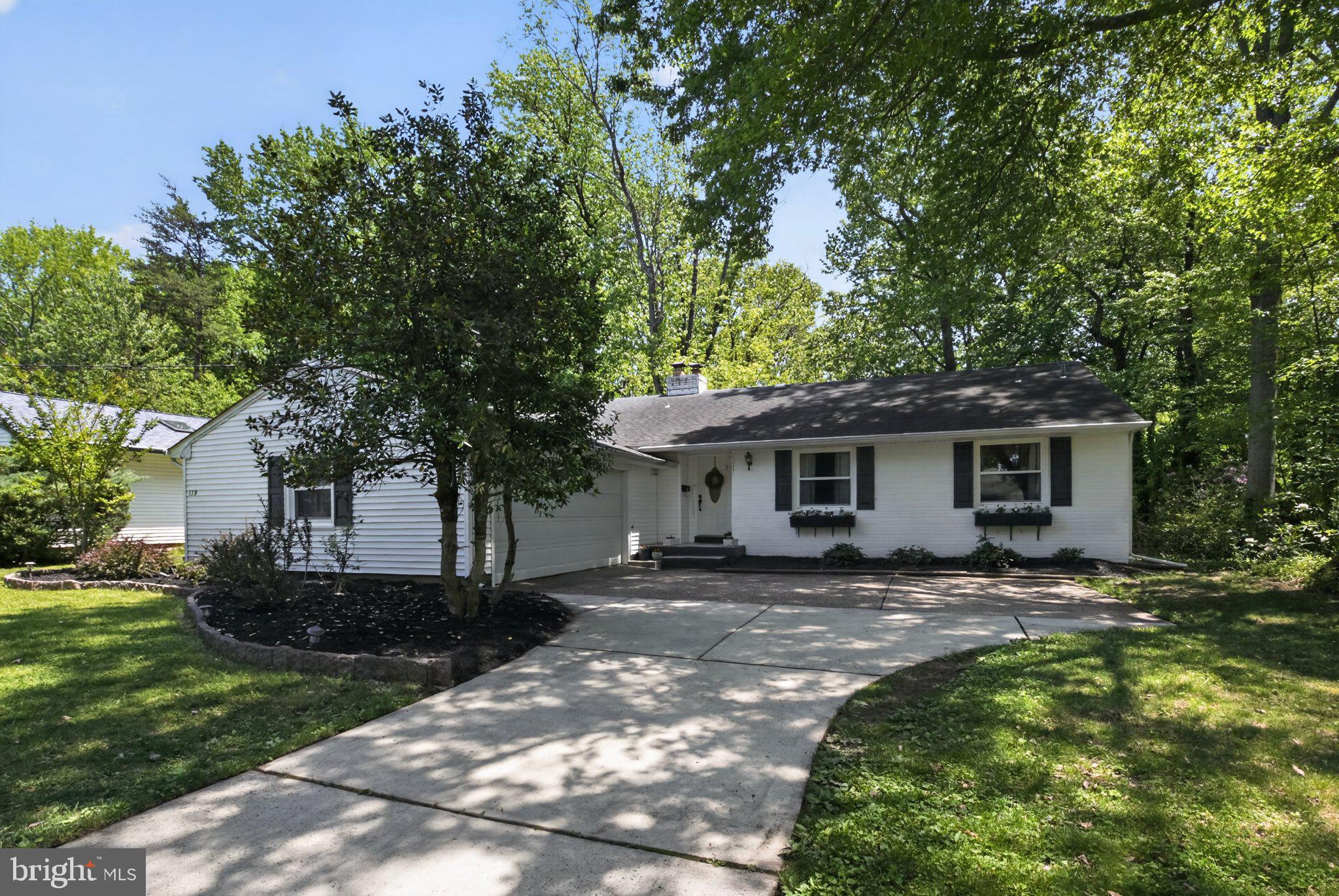 119 Sharrowvale Road Cherry Hill, NJ 08034 - Photo 2 of 36 Charming home nestled in lush greenery.