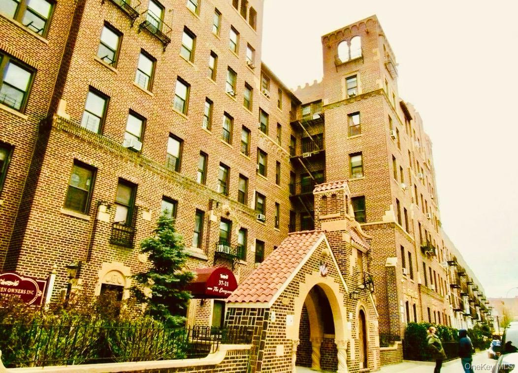 front view of a building