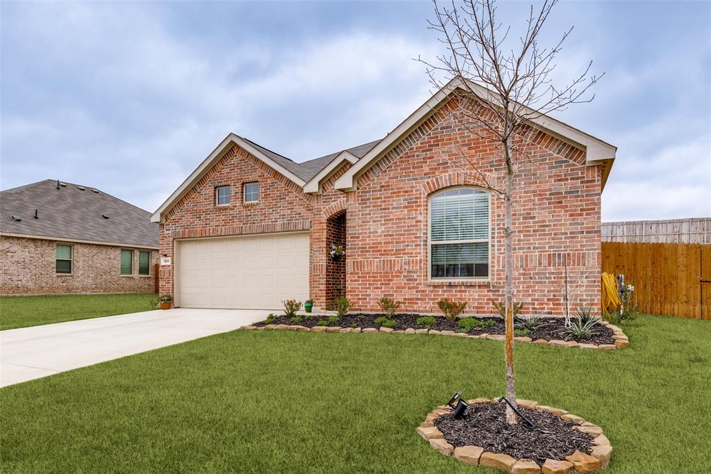 1213 Dragon Street Azle, TX 76020 - Photo 4 of 27 front view of a house with a yard