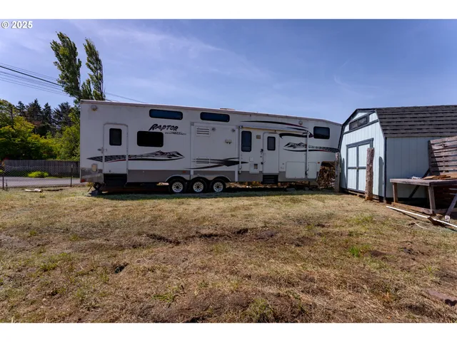 a view of barbeque area with seating