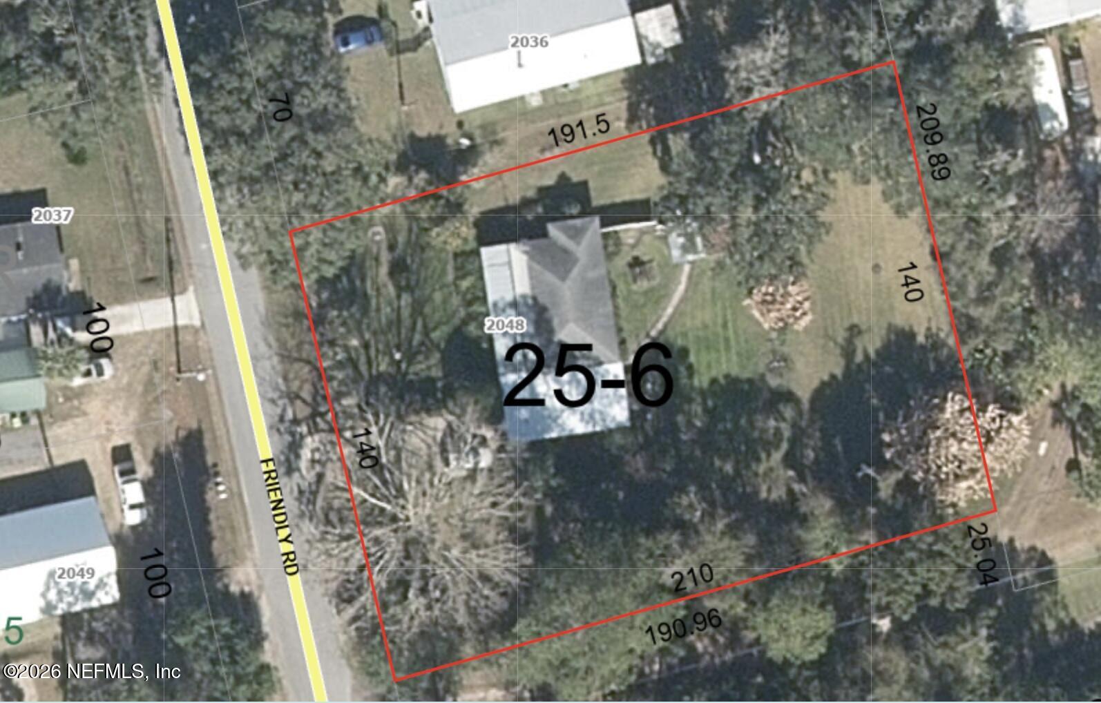 2048 Friendly Road Fernandina Beach, FL 32034 - Photo 1 of 1 front