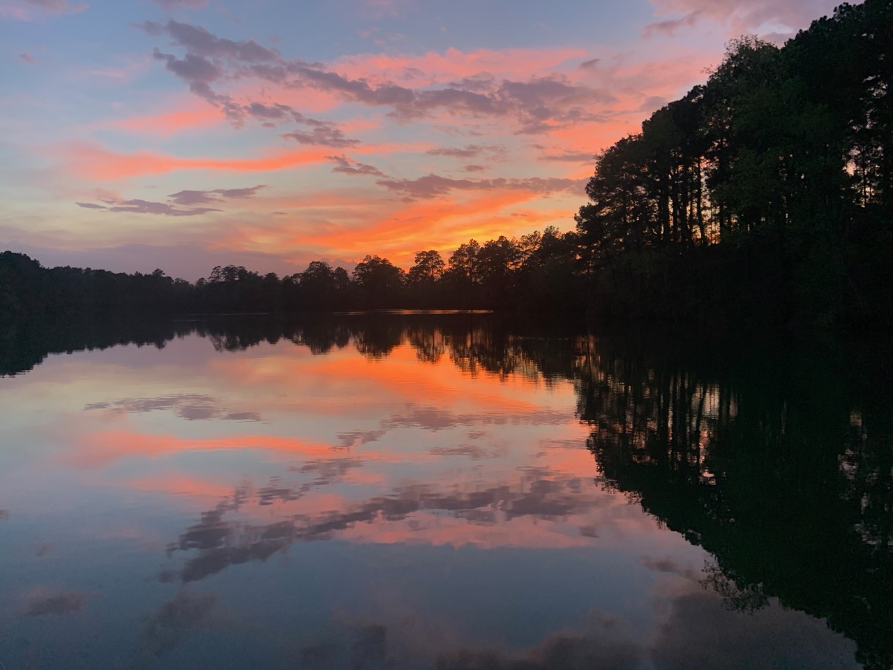 81 Pine Meadow Cleveland, TX 77327 - Photo 20 of 23 a view of lake with mountain