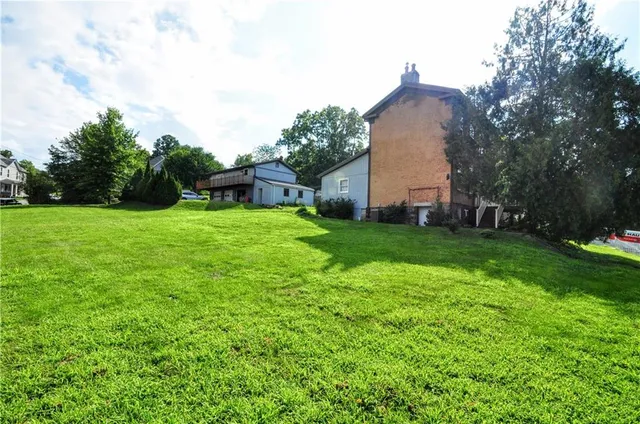 a view of a house with a porch