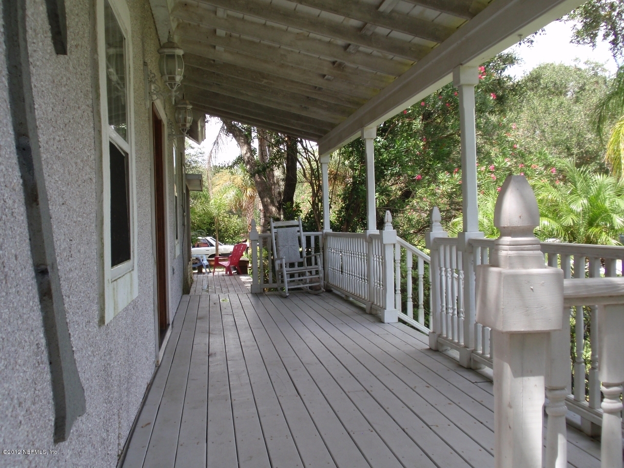 605 Twenty Third Street St. Augustine, FL 32084 - Photo 2 of 2 a view of a porch with wooden floor