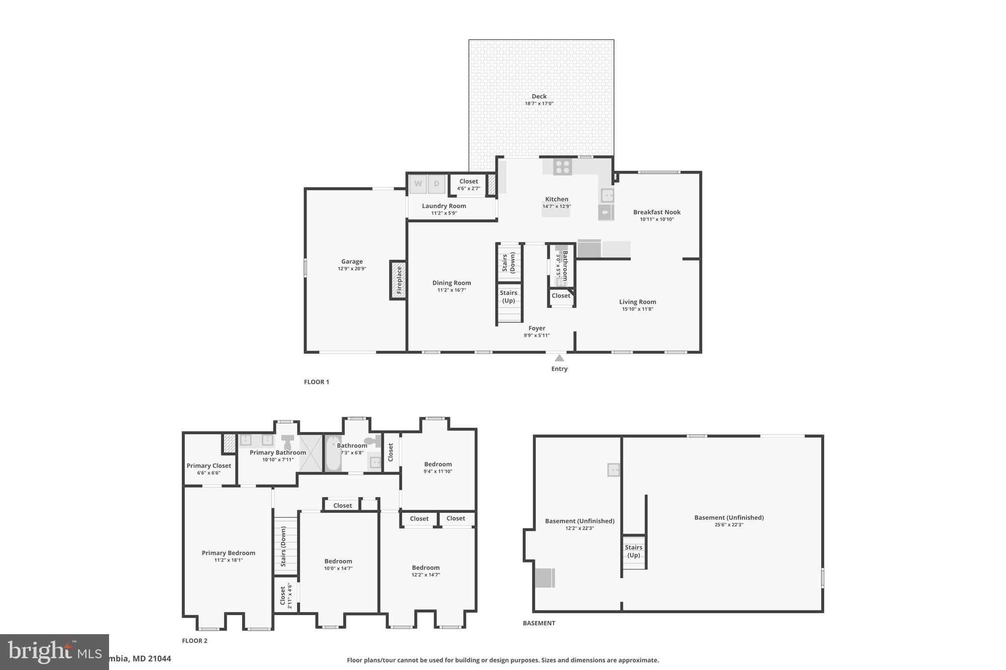 5057 Ten Mills Road Columbia, MD 21044 - Photo 60 of 60 Combined Floorplan