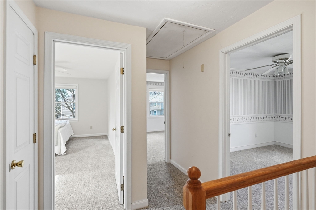 1032 Main Street, Unit 6 Millis, MA 02054 - Photo 25 of 42 a view of a hallway