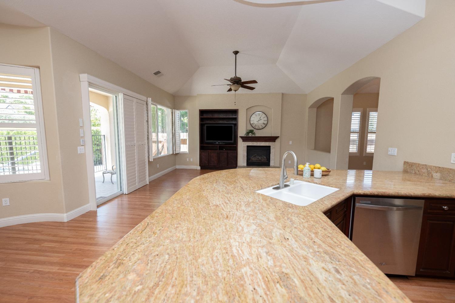1778 Osmun Avenue Clovis, CA 93619 - Photo 14 of 35 a spacious bathroom with a sink double vanity granite and a large mirror