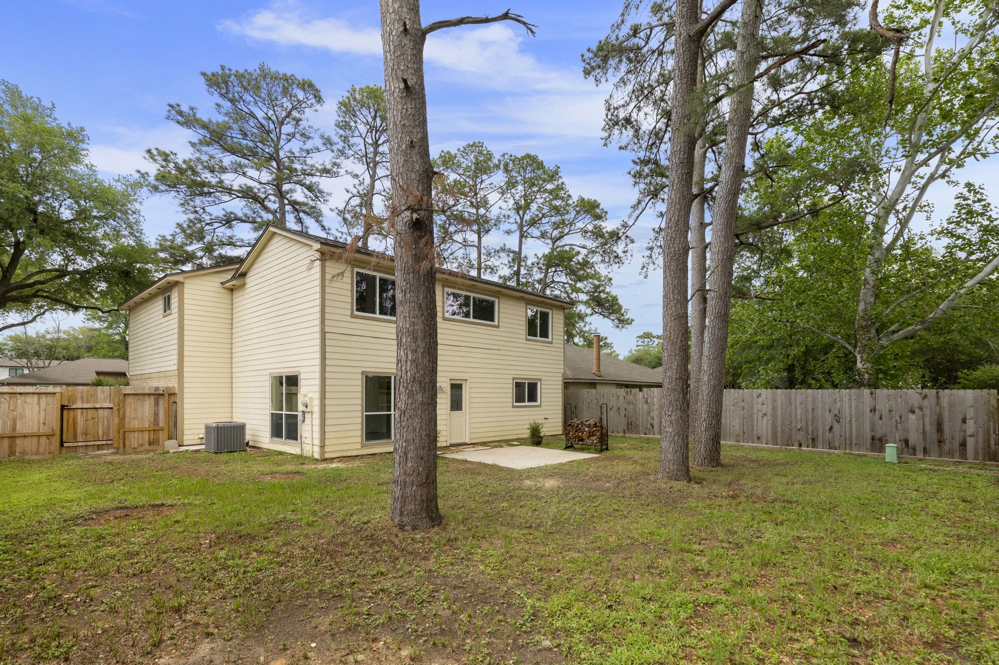 4715 Towermont Lane Spring, TX 77388 - Photo 25 of 35 This huge backyard has oversized side yards as well providing so much space for kids and pets to run around.