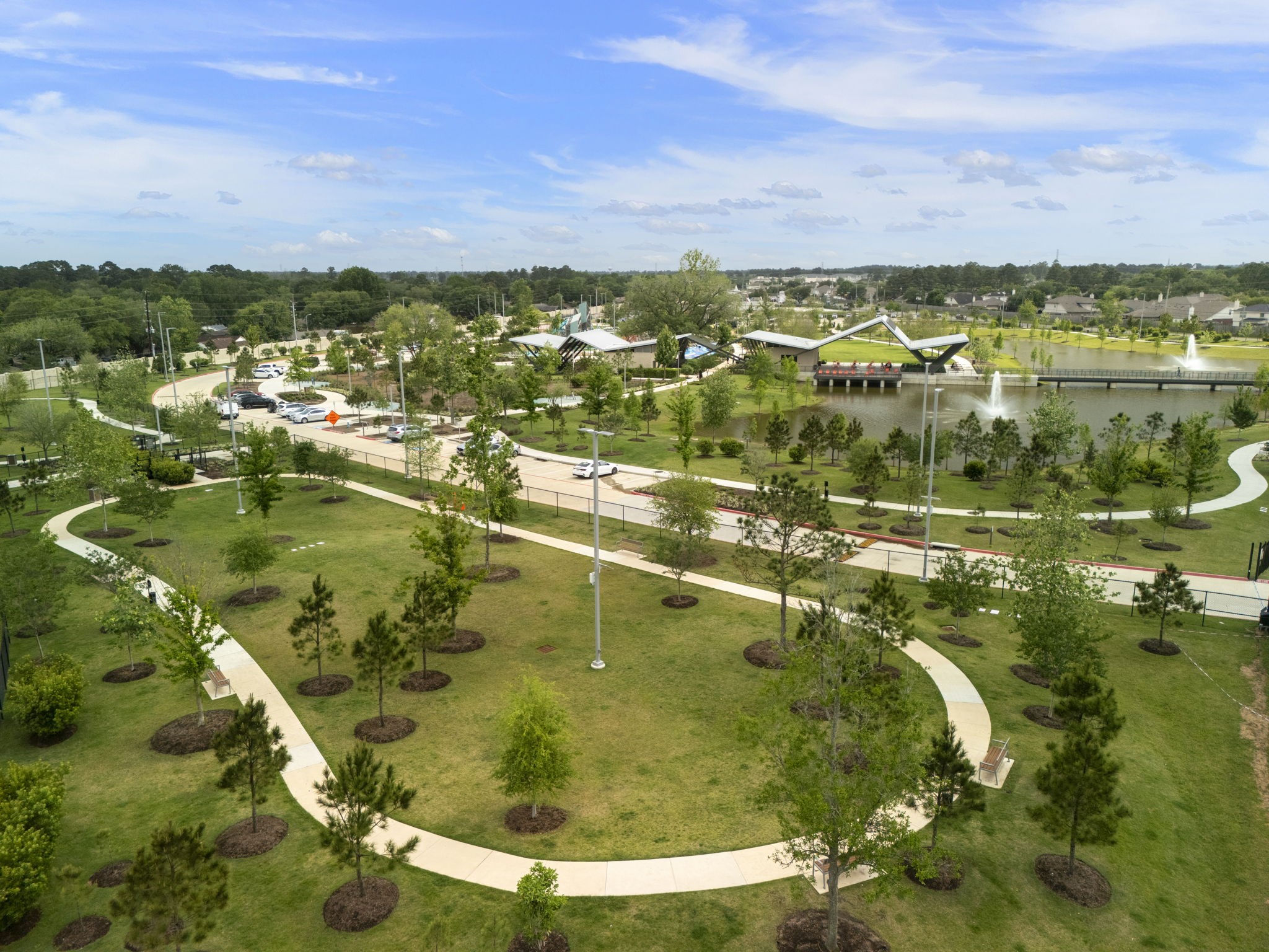 4715 Towermont Lane Spring, TX 77388 - Photo 34 of 35 There is even a huge dog park dedicated to all your furry friends having play dates too!