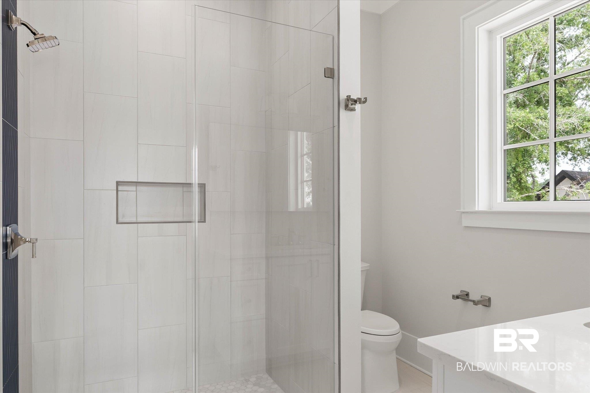853 Inlet Circle Gulf Shores, AL 36542 - Photo 33 of 55 Bathroom featuring toilet and a stall shower