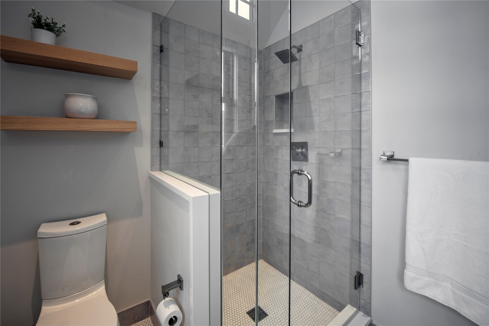 208 North Ridge Street Breckenridge, CO 80424 - Photo 29 of 35 a bathroom with a shower and toilet
