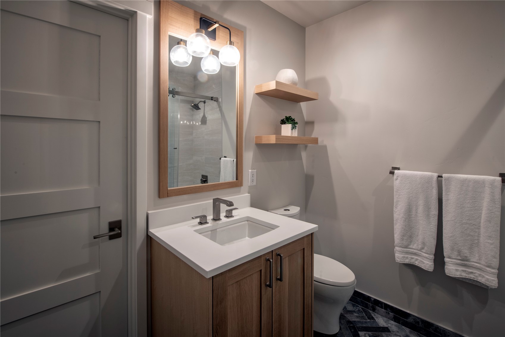 208 North Ridge Street Breckenridge, CO 80424 - Photo 34 of 35 a bathroom with a sink toilet and shower