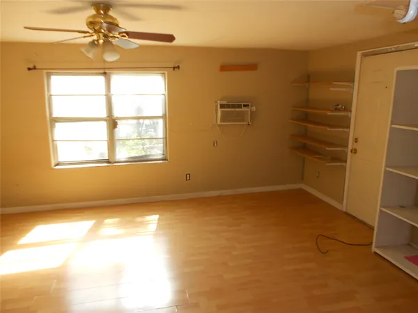 a view of a small space