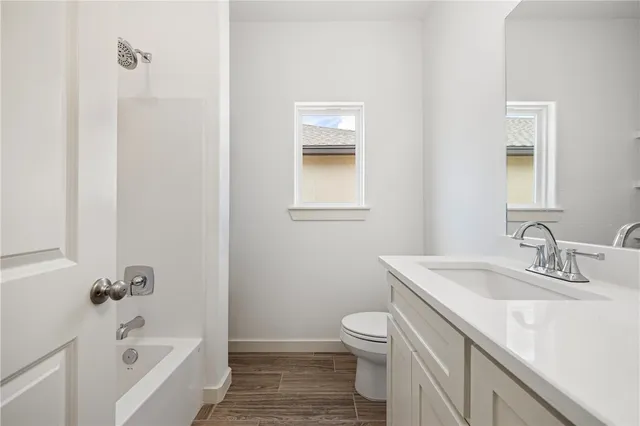 a bathroom with a sink and a bathtub