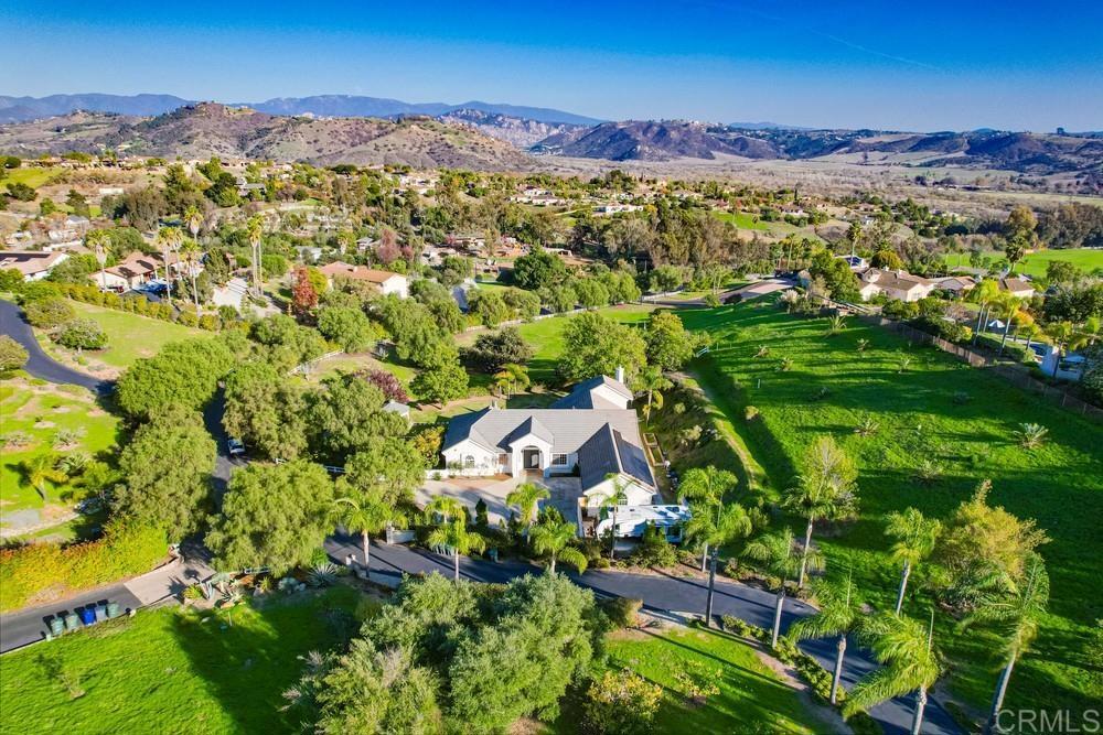 2241 Via Corto Fallbrook, CA 92028 - Photo 2 of 66 an aerial view of residential houses with outdoor space and trees