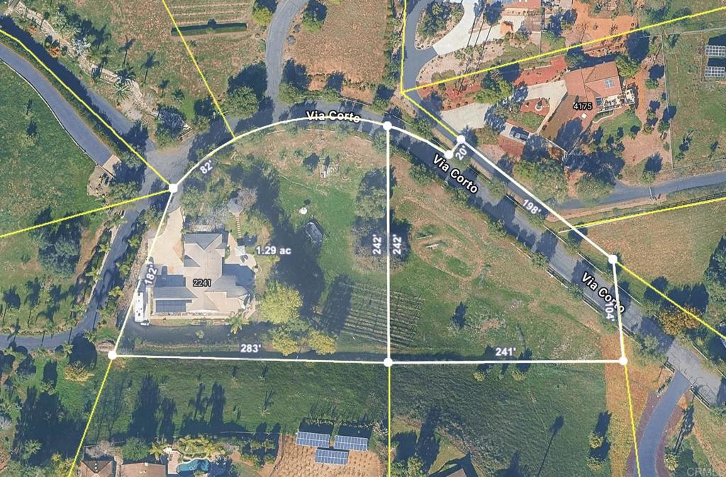 2241 Via Corto Fallbrook, CA 92028 - Photo 6 of 66 CRS Data Map