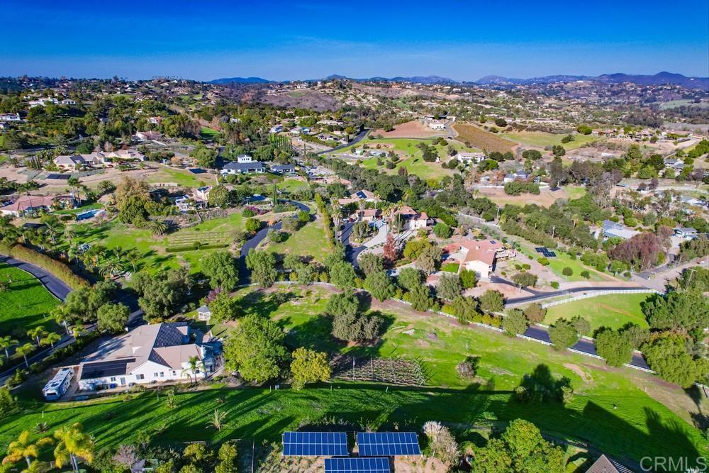 2241 Via Corto Fallbrook, CA 92028 - Photo 7 of 66 an aerial view of residential houses with outdoor space and trees