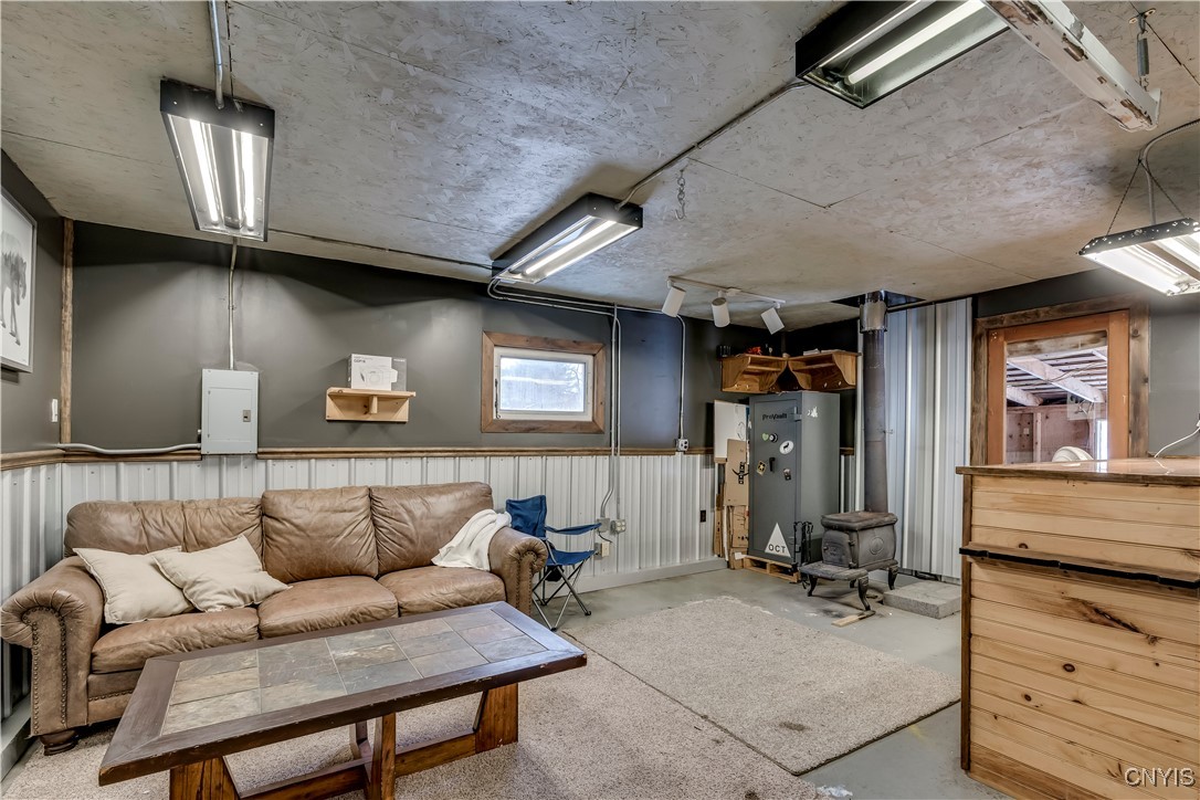 5972 Waters Road Lowville, NY 13367 - Photo 36 of 47 Man cave at rear of garage