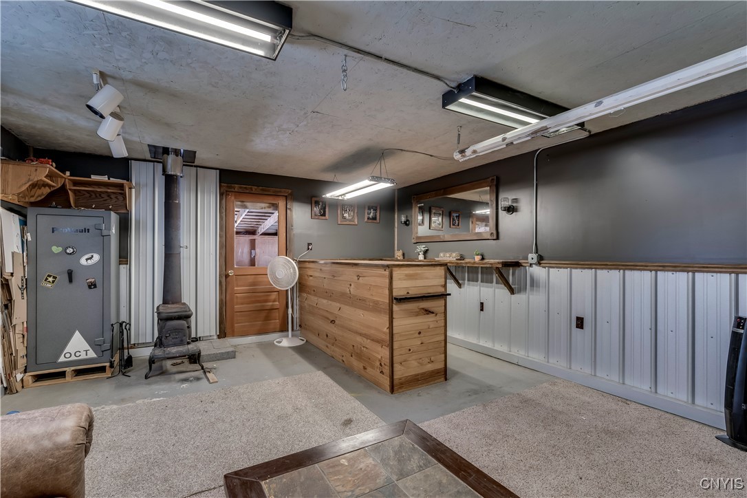 5972 Waters Road Lowville, NY 13367 - Photo 37 of 47 Man cave at rear of garage