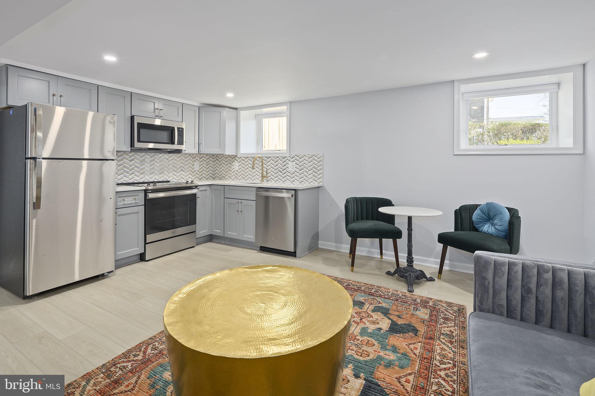 1501 Hamilton Street Northwest Washington, DC 20011 - Photo 69 of 89 Lower level full kitchen