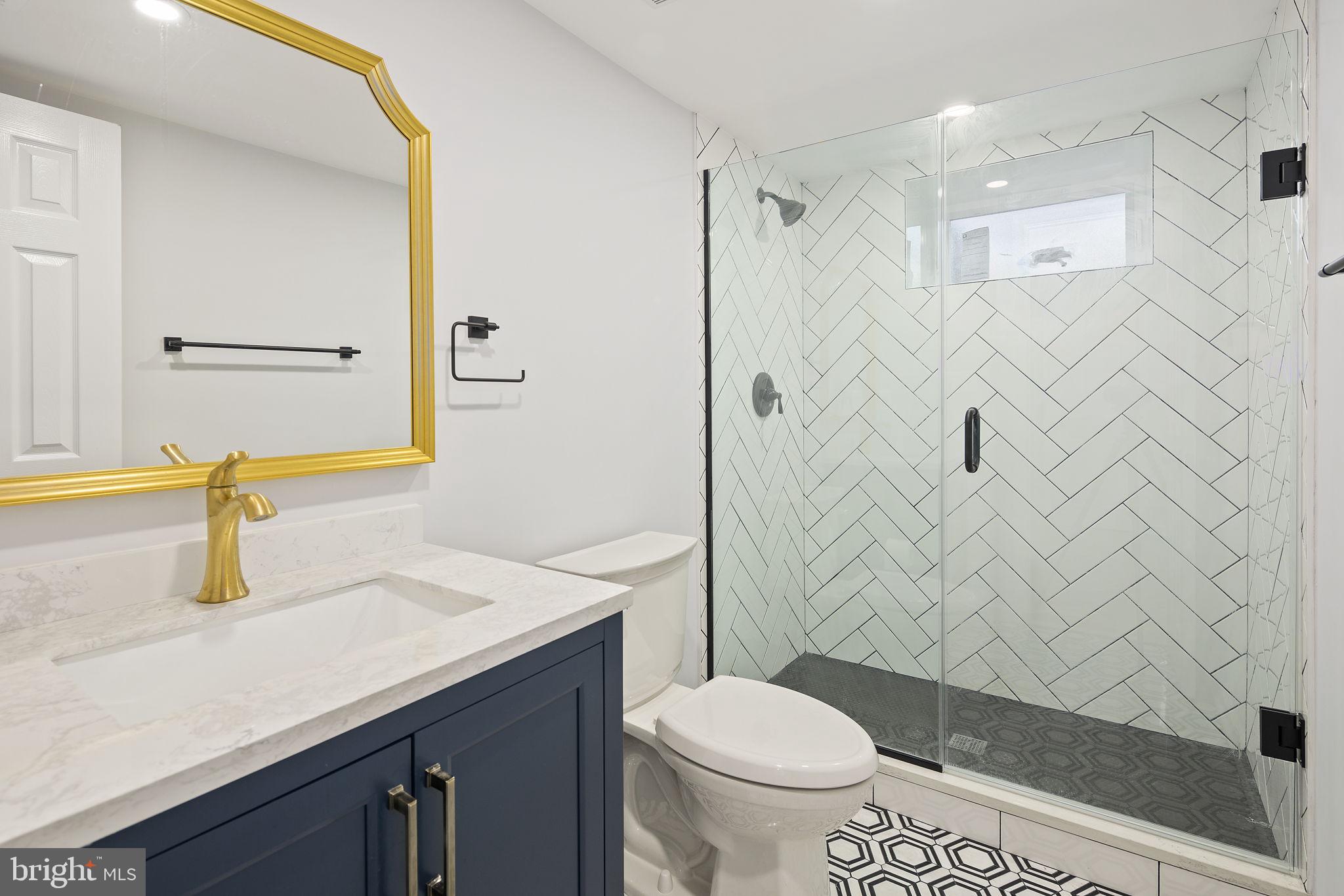 1501 Hamilton Street Northwest Washington, DC 20011 - Photo 81 of 89 Full bath with stand up shower