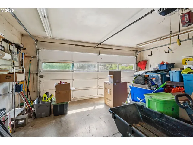 a view of storage and utility room