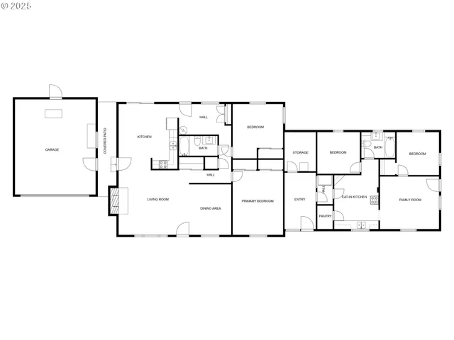 a picture of a floor plan