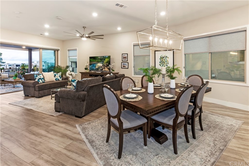 150 Catalyst Irvine, CA 92618 - Photo 4 of 25 a view of a dining room with furniture window and outside view