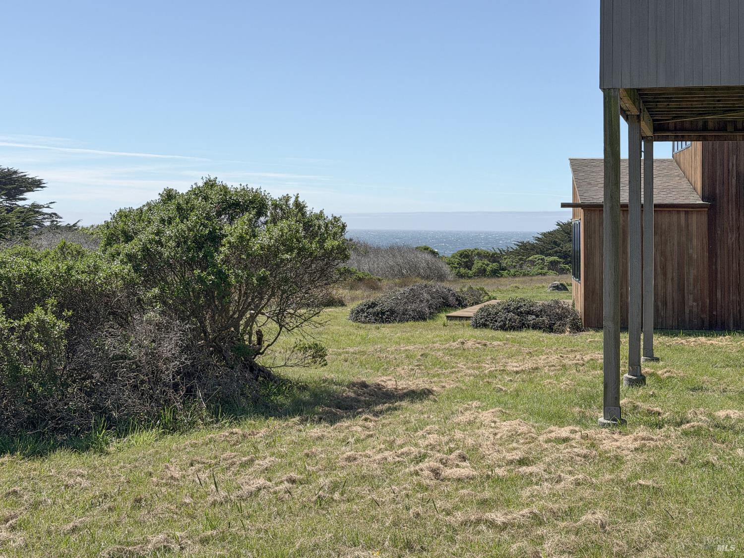 310 Fish Rock The Sea Ranch, CA 95497 - Photo 6 of 10 a view of a yard with an trees