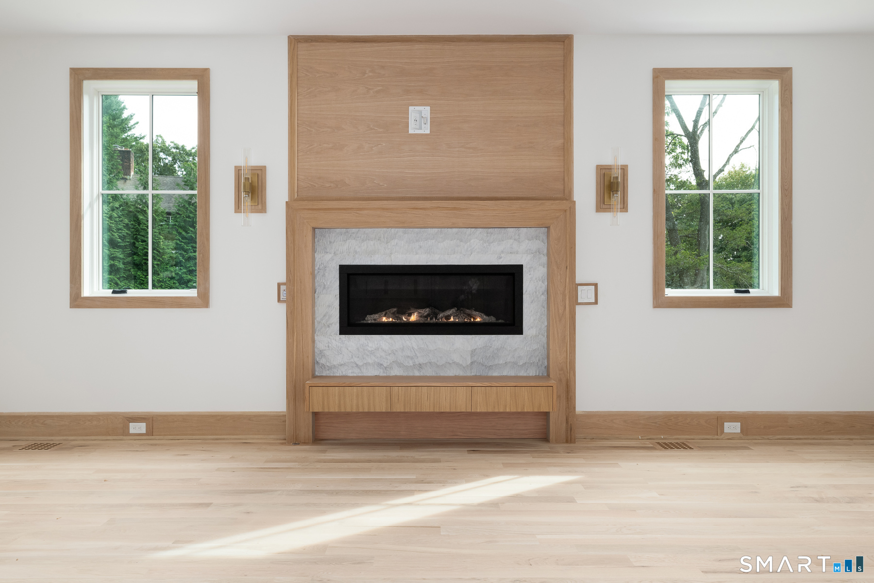 Living Room with Fireplace