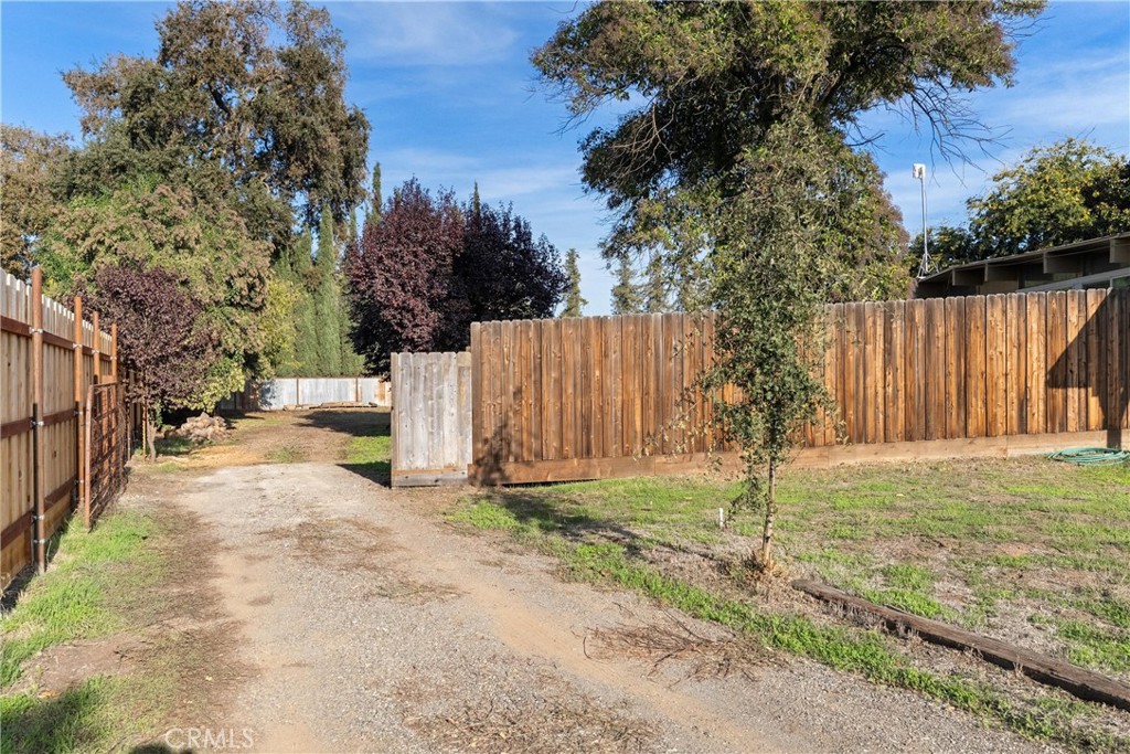 5574 California Street Chico, CA 95973 - Photo 29 of 30 a view of a backyard with a tree