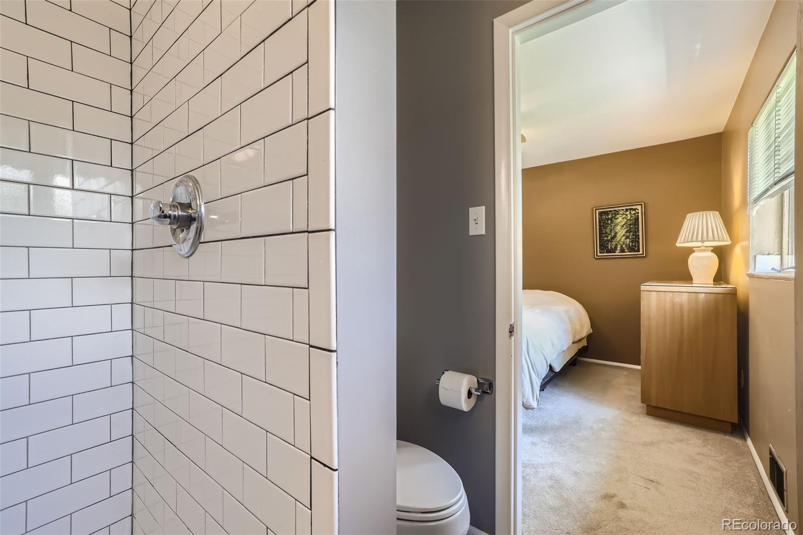 6290 Janice Way Arvada, CO 80004 - Photo 18 of 28 a bathroom with a sink toilet and shower