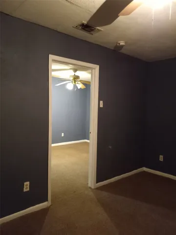 a view of empty room