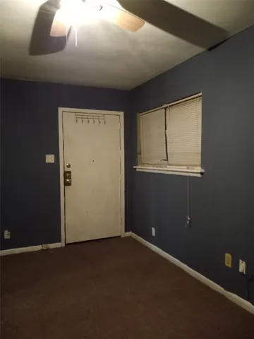 a view of empty room