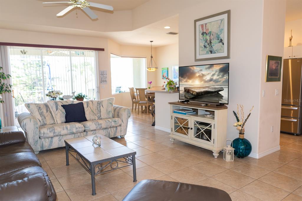 14 Windward Terrace Placida, FL 33946 - Photo 6 of 41 a living room with furniture and a flat screen tv