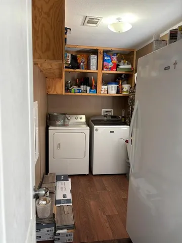 a room with storage and utility