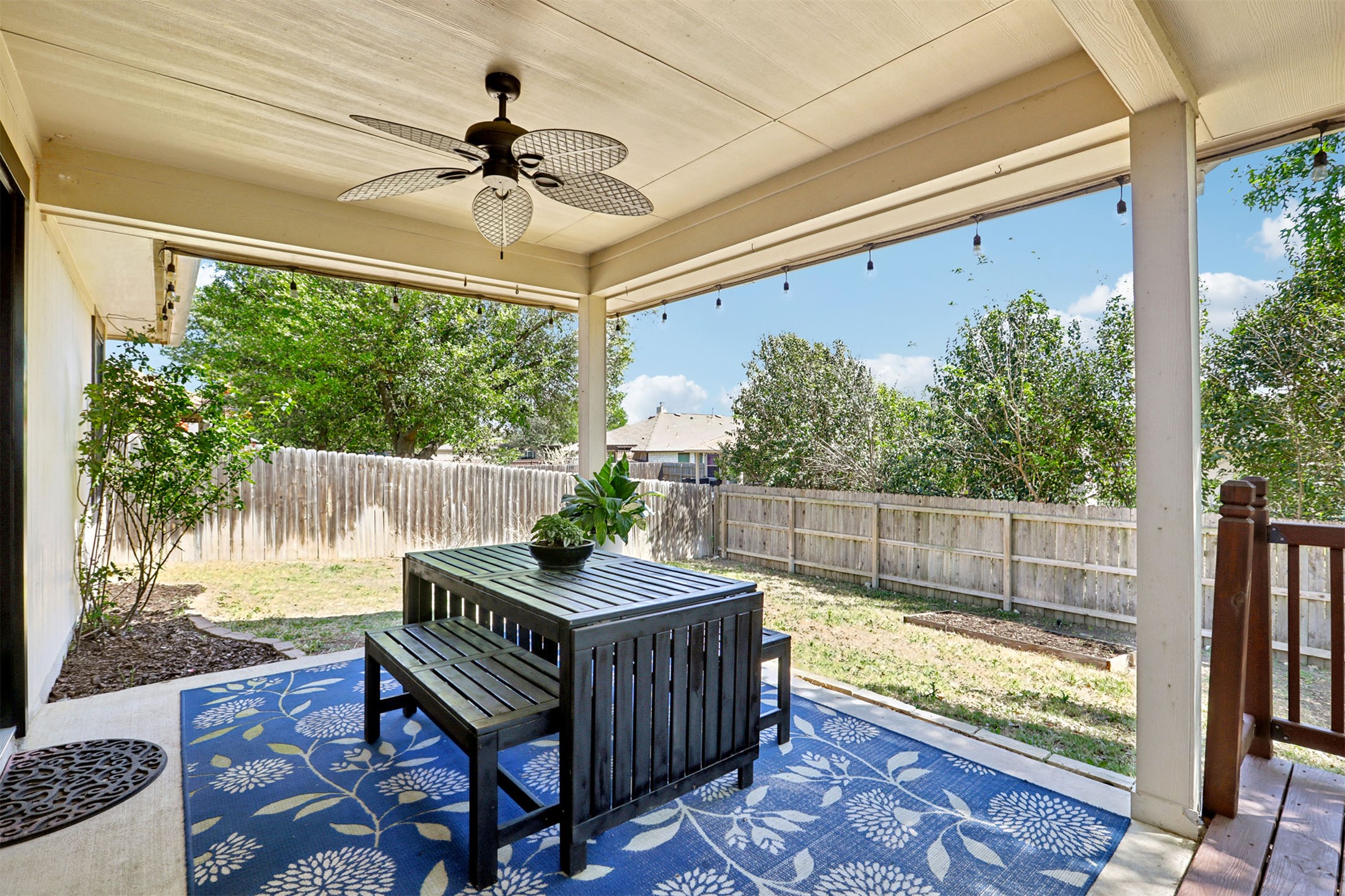 902 Ridgemont Circle Leander, TX 78641 - Photo 22 of 34 a view of a porch with furniture