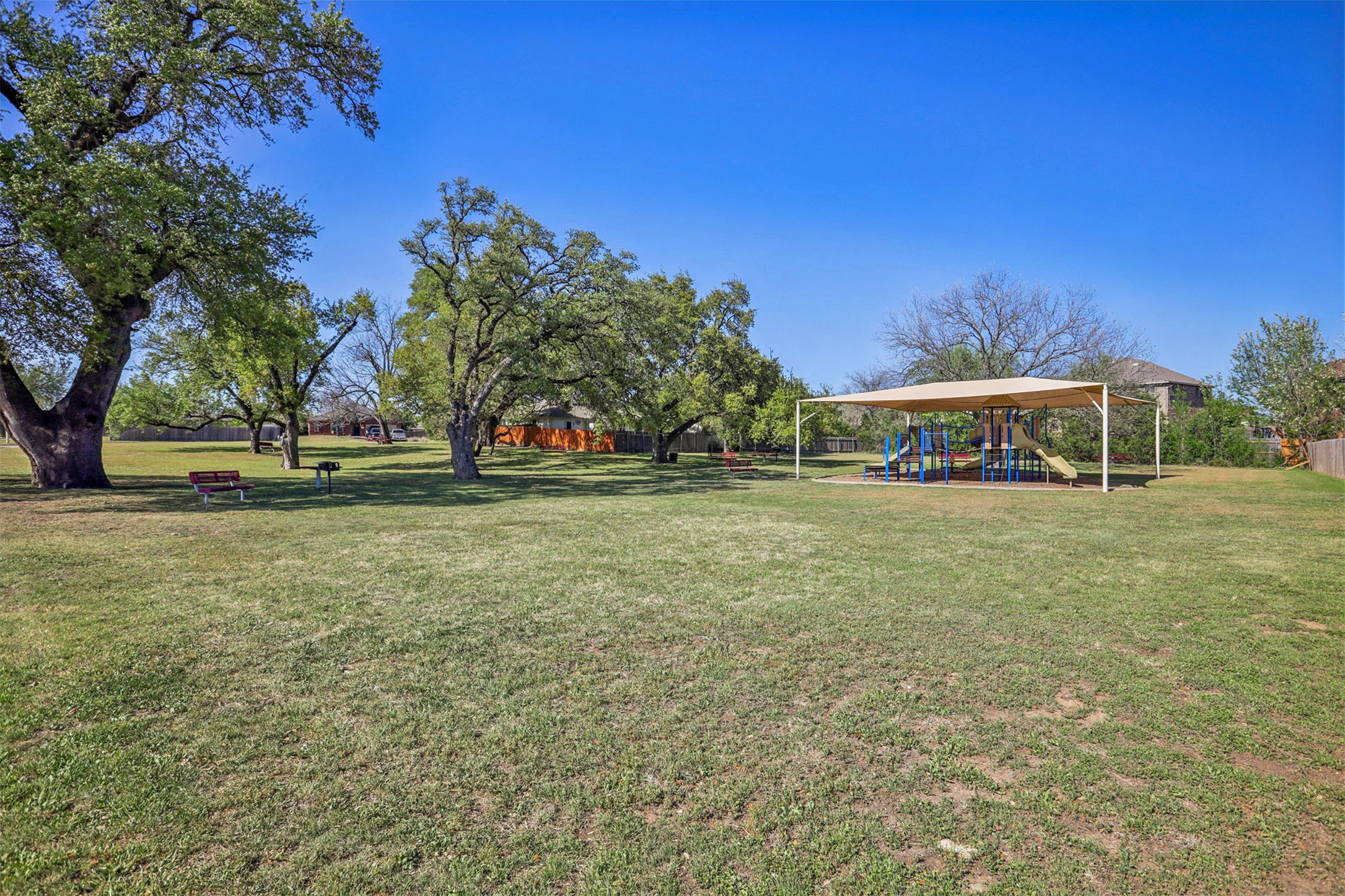 902 Ridgemont Circle Leander, TX 78641 - Photo 29 of 34 a view of outdoor space with garden and trees