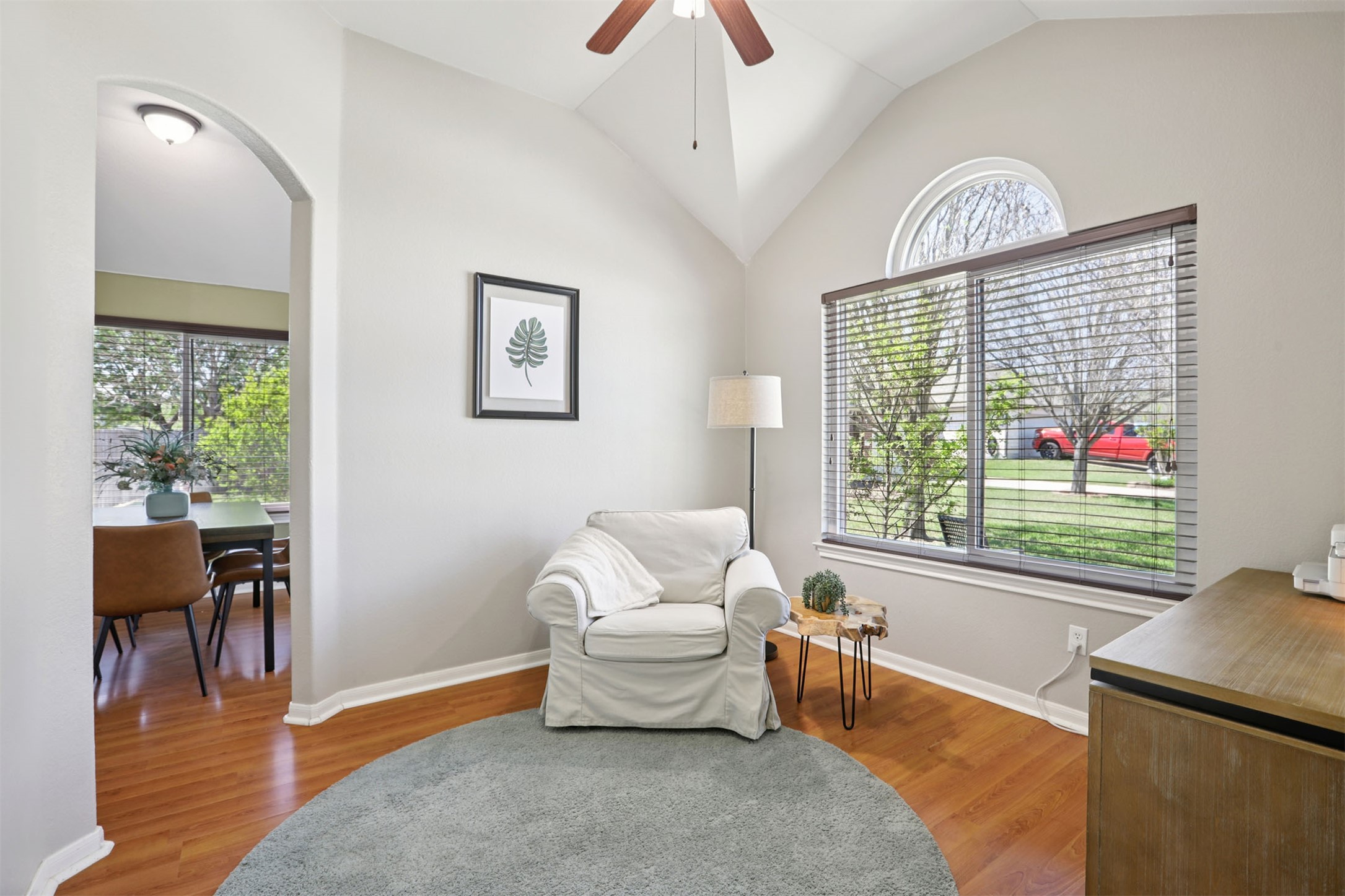 902 Ridgemont Circle Leander, TX 78641 - Photo 3 of 34 a living room with furniture and a window