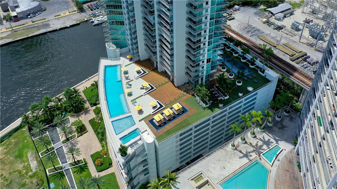 92 Southwest 3rd Street, Unit 1606 Miami, FL 33130 - Photo 56 of 62 an aerial view of a house with outdoor space