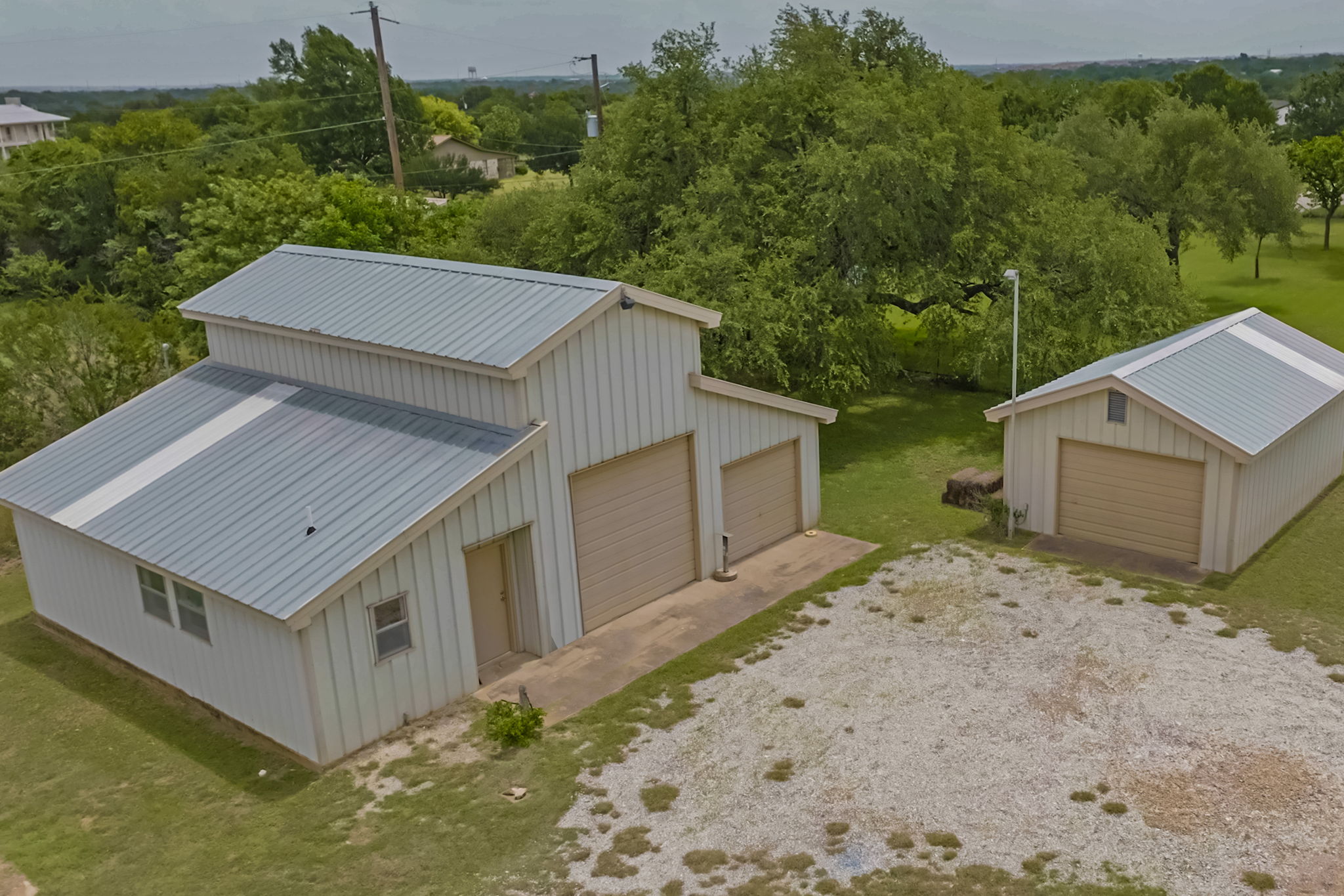 320 Greenridge Road Georgetown, TX 78628 - Photo 31 of 38 an aerial view of a house