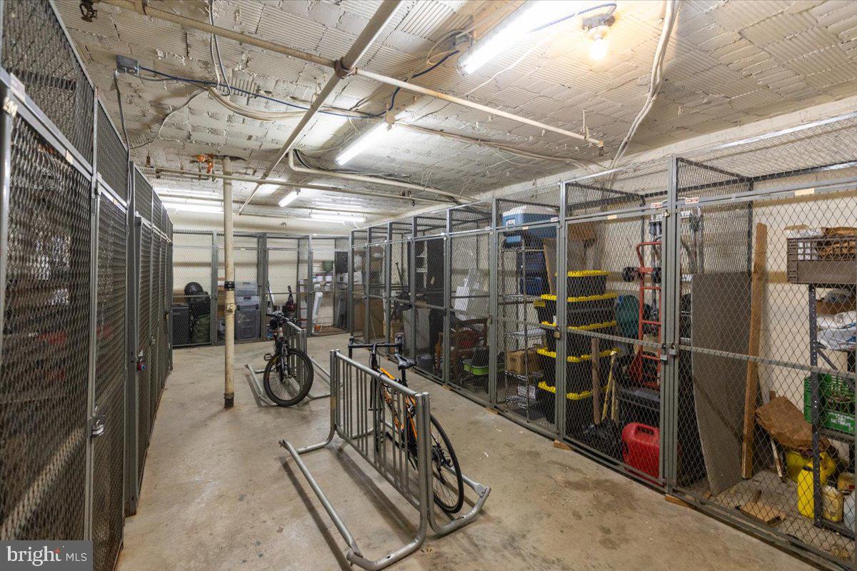 1909 North Rhodes Street, Unit 25 Arlington, VA 22201 - Photo 30 of 30 a view of a storage with bicycles
