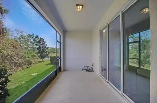 a view of outdoor space and balcony