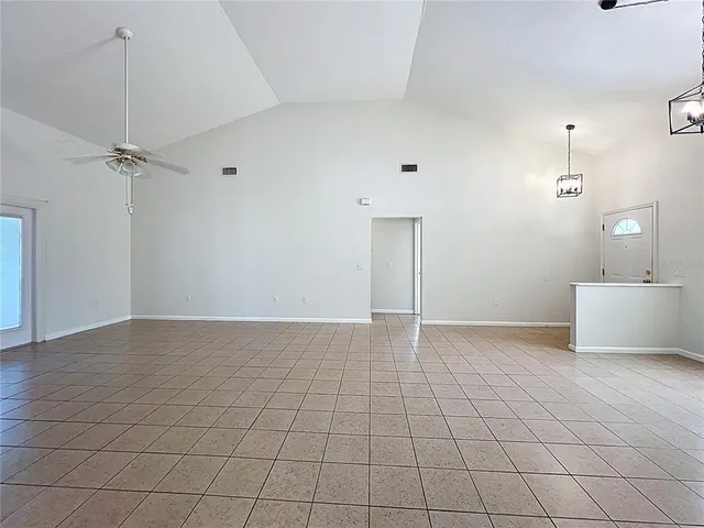 a view of an empty room with window