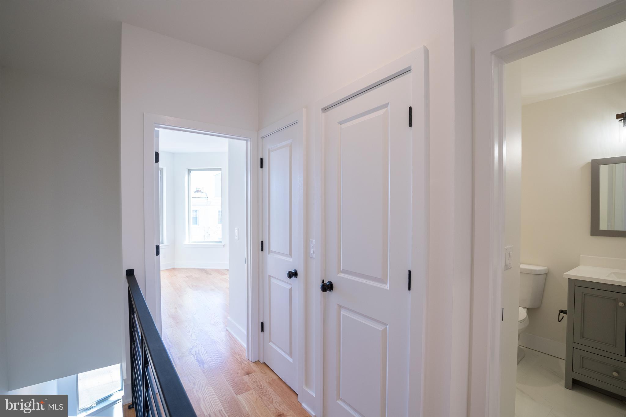 2022 North 5th Street, Unit 2 Philadelphia, PA 19122 - Photo 14 of 23 a view of a hallway with closet and front door