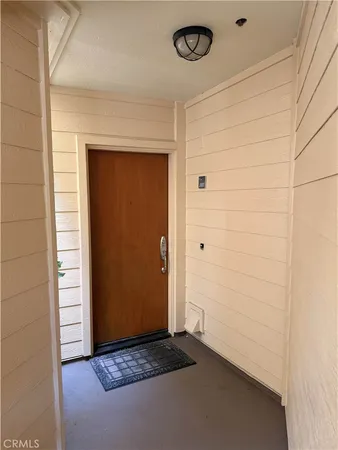 a view of front door