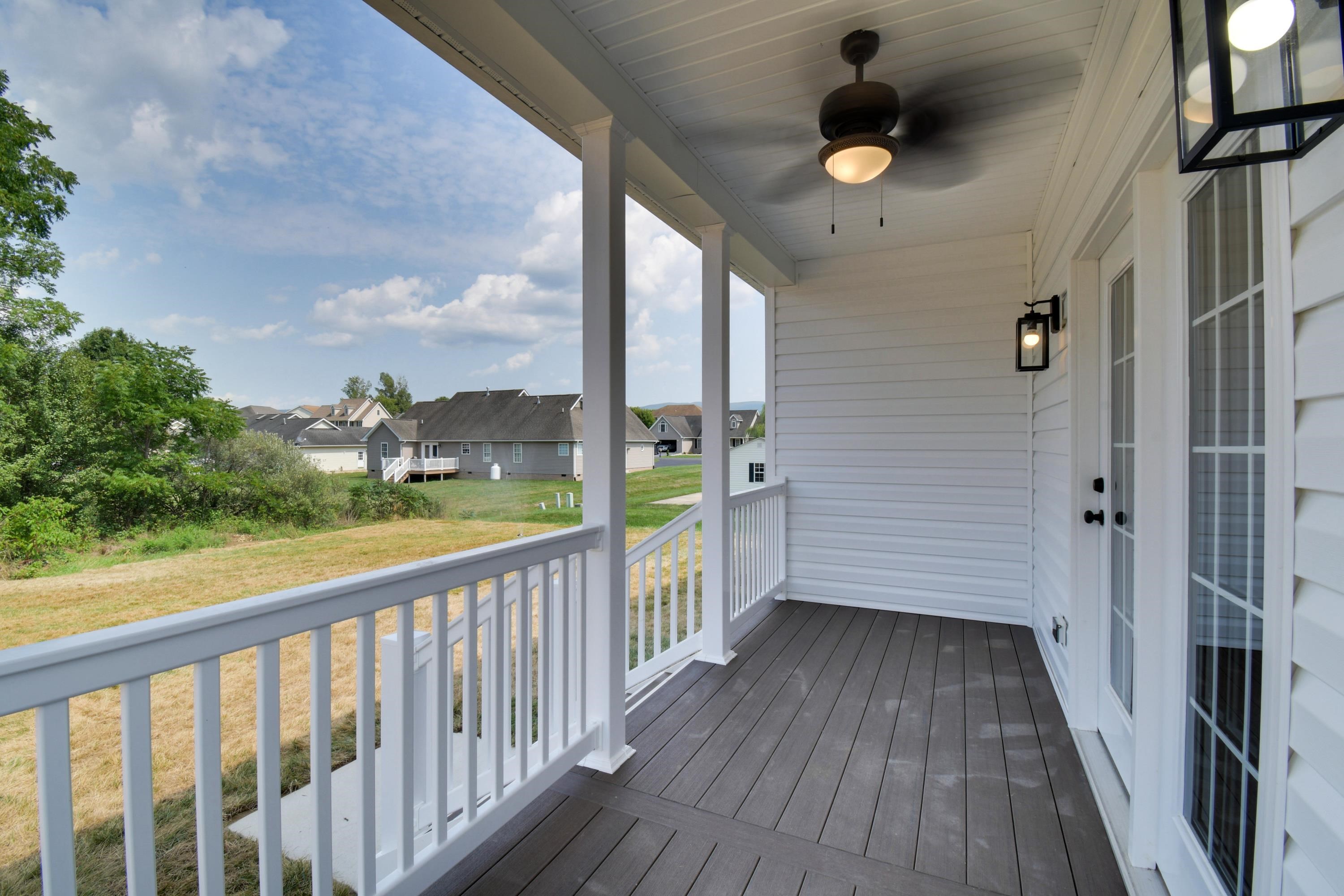 103 Fall Ridge Drive Stuarts Draft, VA 24477 - Photo 5 of 31 a view of a balcony with hardwood floor