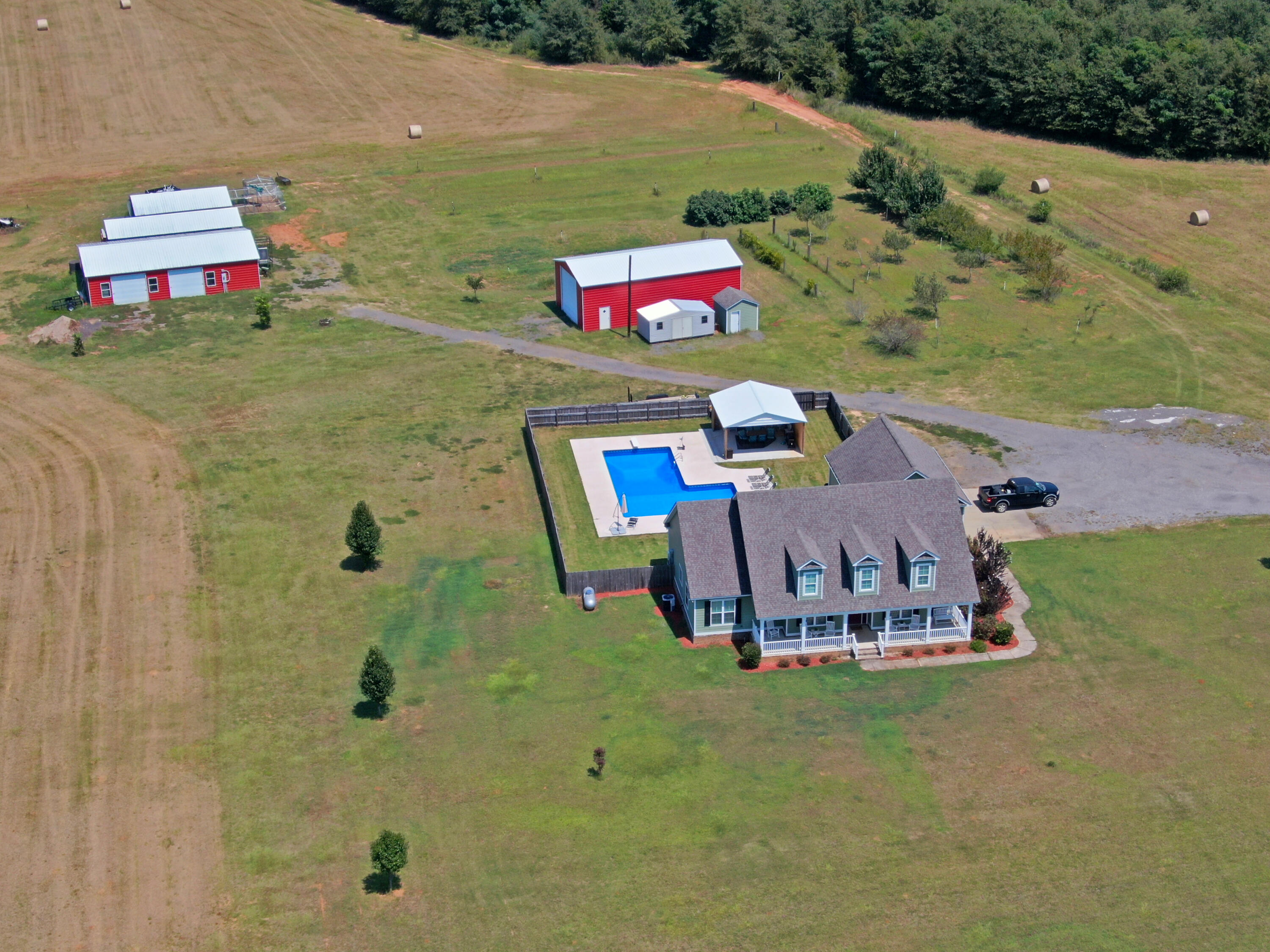 706 West Quaker Road Waynesboro, GA 30830 - Photo 3 of 65 drone1 (1)