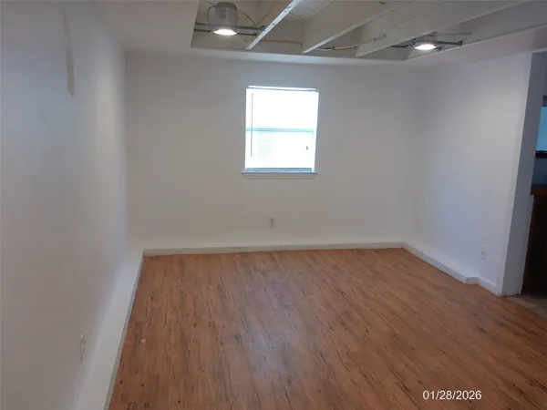 a view of room with window